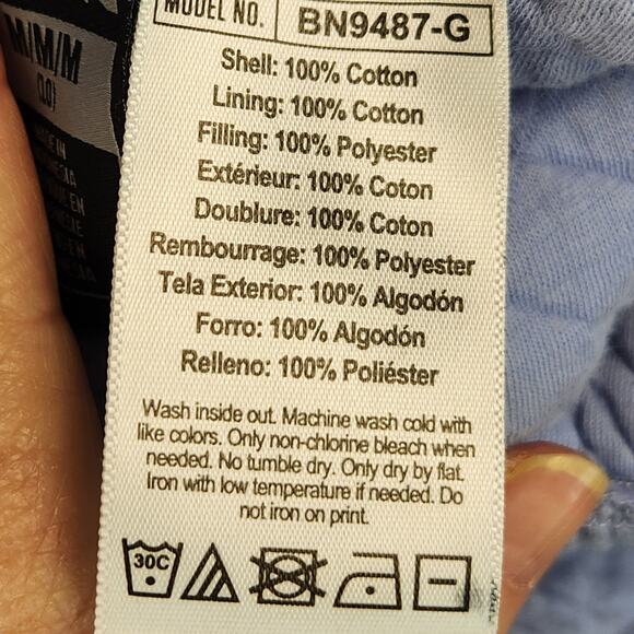 Carhartt Light Blue Qulited Joggers Girl’s Size 10 (M) EUC - Picture 15 of 16